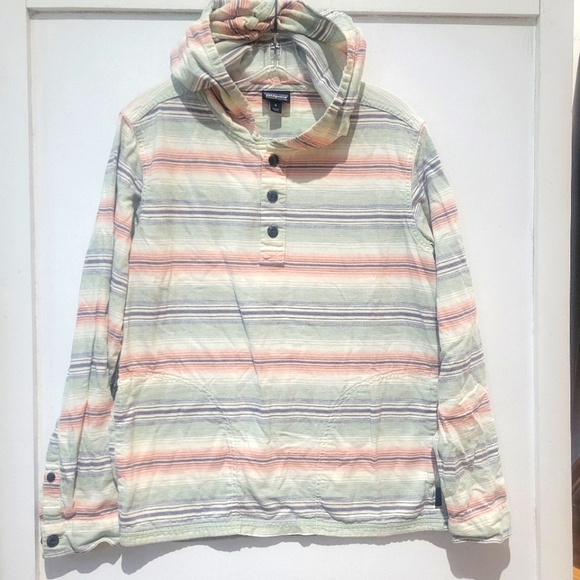 Patagonia Other - Patagonia Striped Hooded Pullover